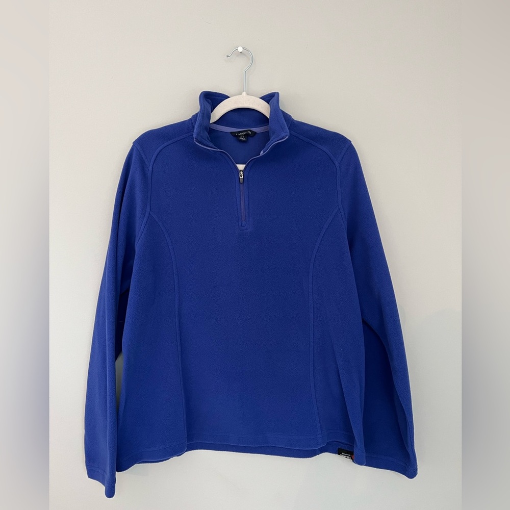 Lands’ End Quarter-zip Polartec Fleece - Picture 2 of 7